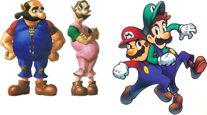 ocarina_of_time_talon_ingo_mario_luigi