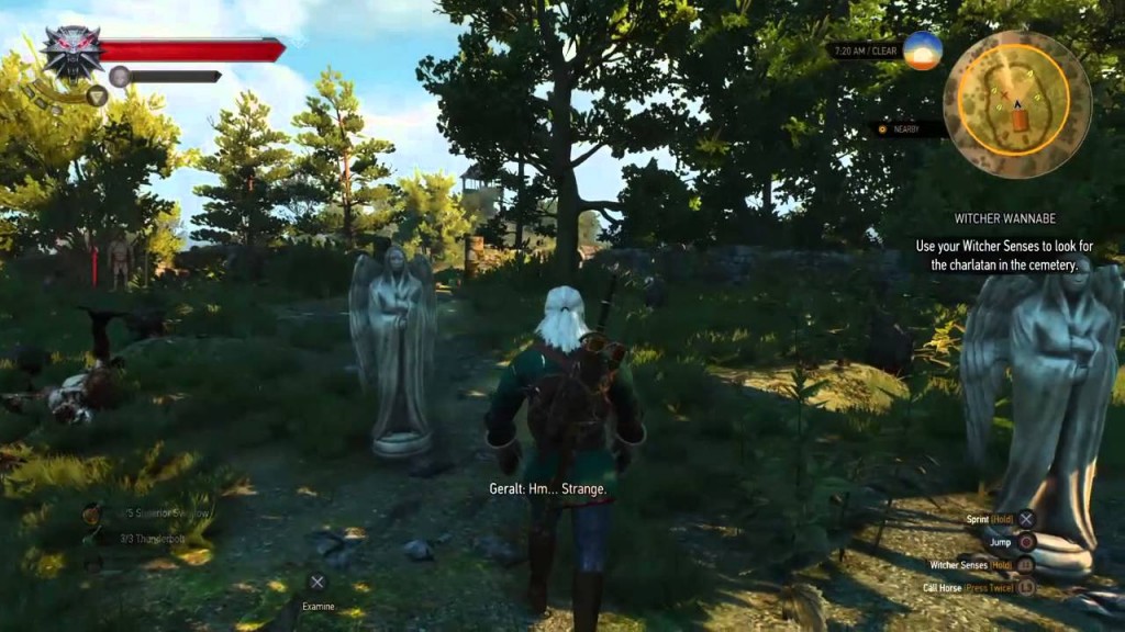 Witcher 3 weeping angels