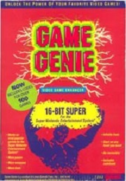 SNES game genie box