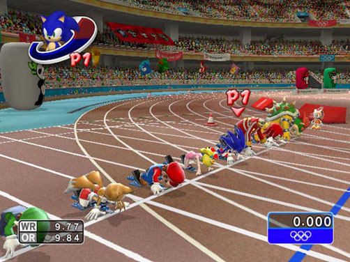 mario games for wii. Mario amp; Sonic at the Olympic