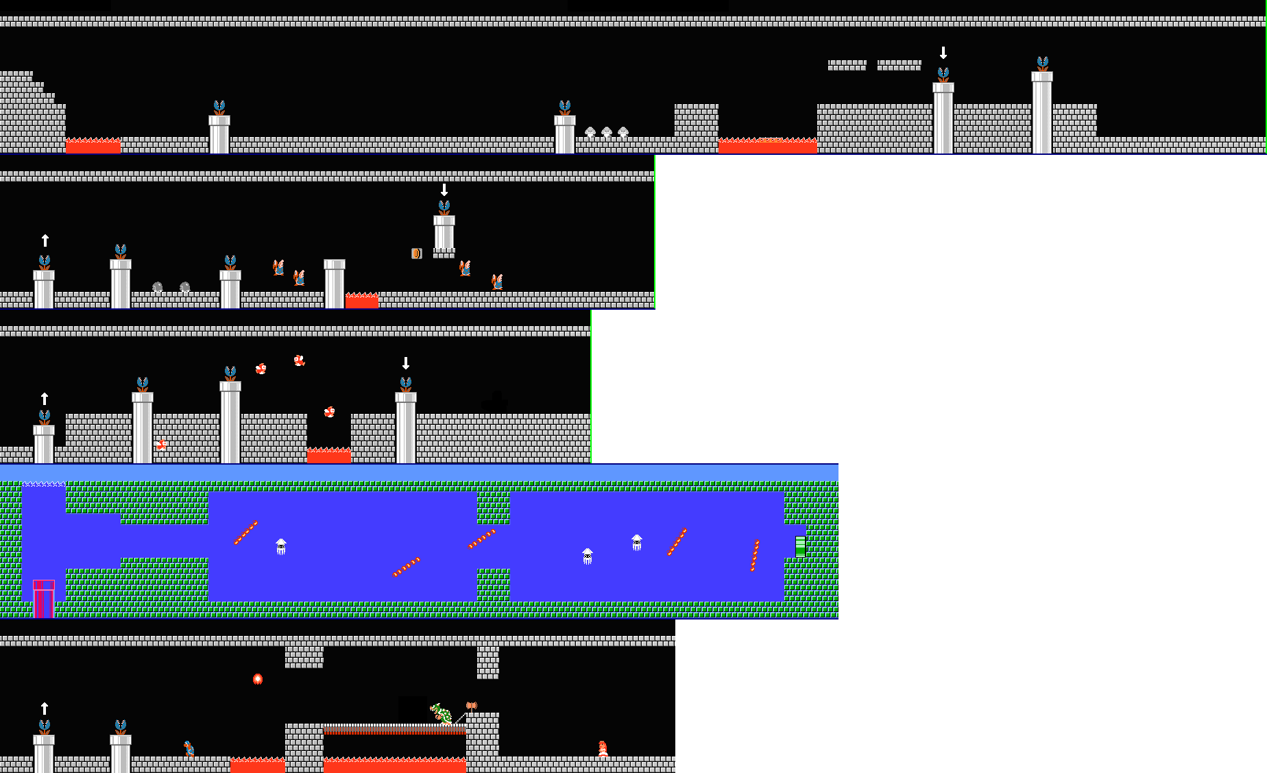 Super Mario World Maps And Charts