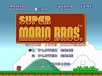Super Mario Bros Snes Screensaver
