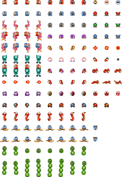 Super Mario All Stars Sprites