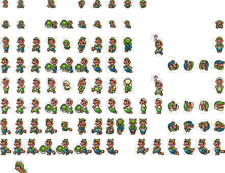 Super Mario All Stars Sprites