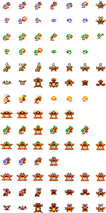 Super Mario World Sprites