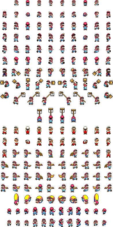 Super Mario World Sprites