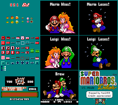 Super Mario Bros. Deluxe - Miscellaneous - VS Mode