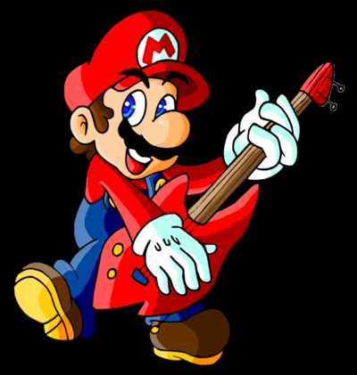 Mario Guitar Tab