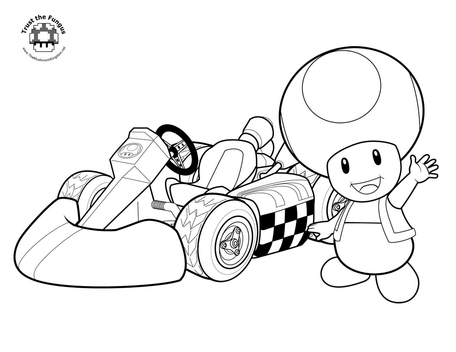 Printable Mario Coloring Pages – Feisty Frugal & Fabulous