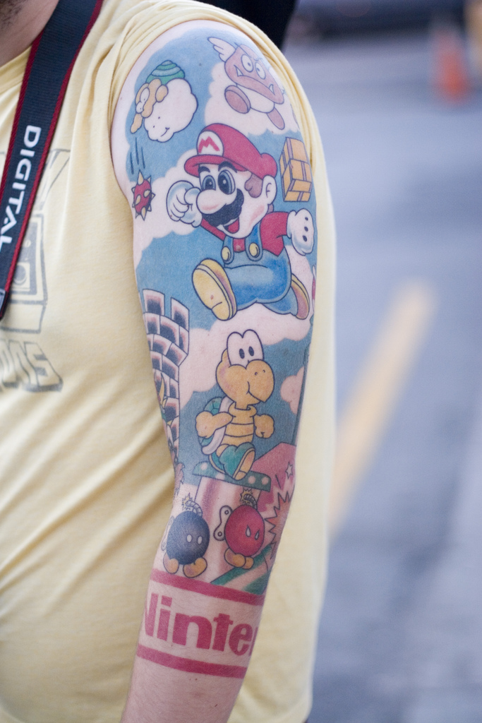 Mario Tattoos