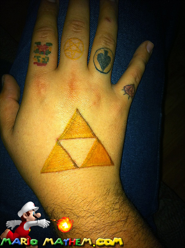 Paul's updated Triforce Tattoo Paul killaskill sent this in for our 