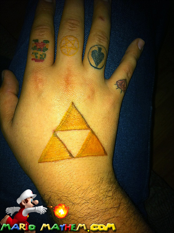 Paul's updated Triforce Tattoo Paul killaskill sent this in for our