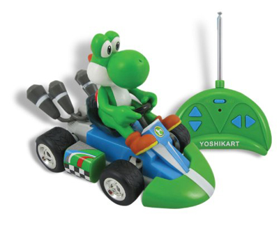 Medium Super Mario Kart Wii Remote Control Car Yoshi