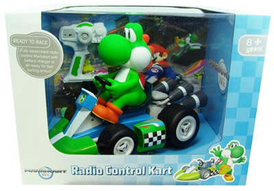 Giant Super Mario Kart Wii Remote Control Car Yoshi