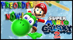 Preorder Mario Galaxy 2