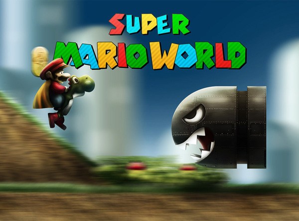A fancy Super Mario world image