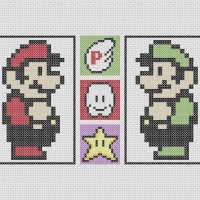 Mario And Luigi plus Misc pattern