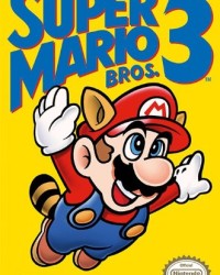 Super Mario Bros. 3 NES Box Art Poster
