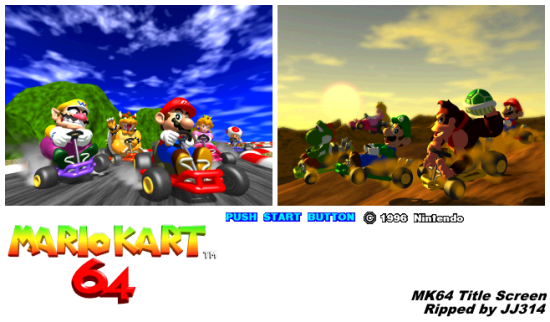 MK64 Misc Title Screen sprites