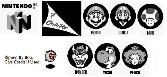 Super Mario Bros. Deluxe - Miscellaneous - Icons