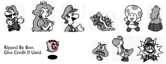 Super Mario Bros. Deluxe - Miscellaneous - Portraits