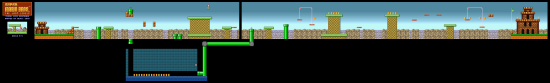 SuperMarioAll Stars SuperMarioBros LostLevels World5 3