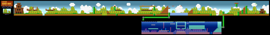 SuperMarioAll Stars SuperMarioBros LostLevels World6 1