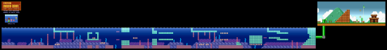 SuperMarioAll Stars SuperMarioBros LostLevels World6 2