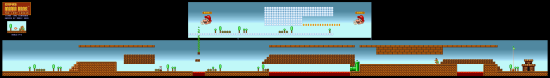 SuperMarioAll Stars SuperMarioBros LostLevels World9 3