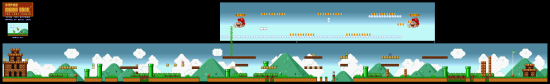 SuperMarioAll Stars SuperMarioBros LostLevels WorldB 1