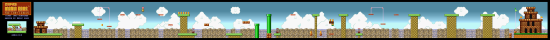 SuperMarioAll Stars SuperMarioBros LostLevels WorldB 3