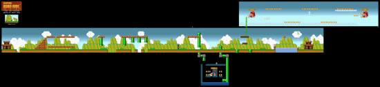 SuperMarioAll Stars SuperMarioBros LostLevels WorldD 2