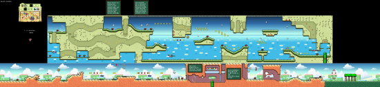Yoshis Island World1 2 WatchOutBelow!