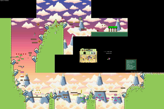 Yoshis Island World1 5 Hop!Hop!DonutLifts