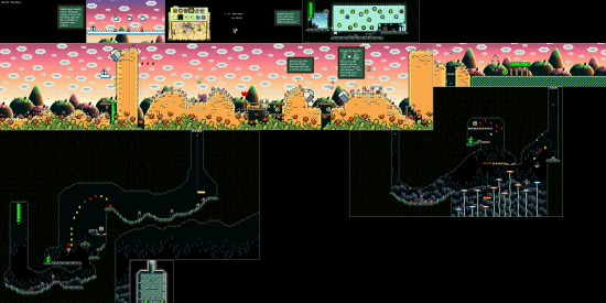 Yoshis Island World1 6 Shy GuysOnStilts