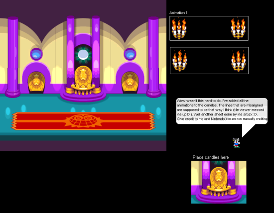 Mario and Luigi Bowsers Inside Story Battle Backgrounds Ice Metaboss Battlefield