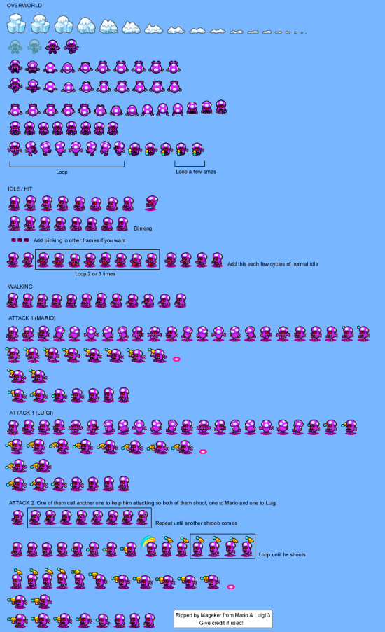 Mario and Luigi Bowsers Inside Story Bosses Shroob