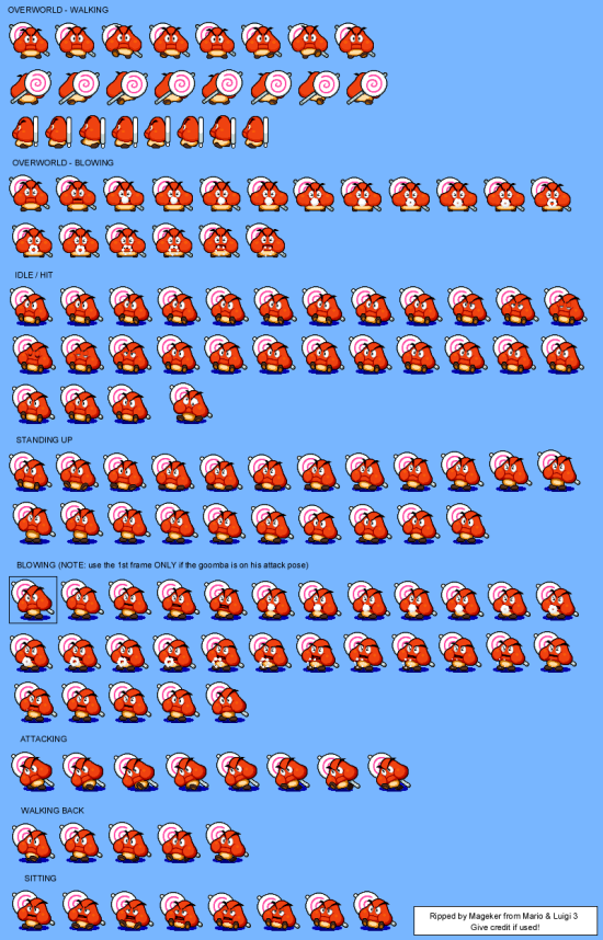 Mario and Luigi Bowsers Inside Story Enemies Chuboomba