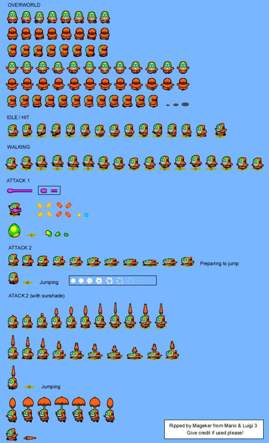 Mario and Luigi Bowsers Inside Story Enemies Fawful Guy