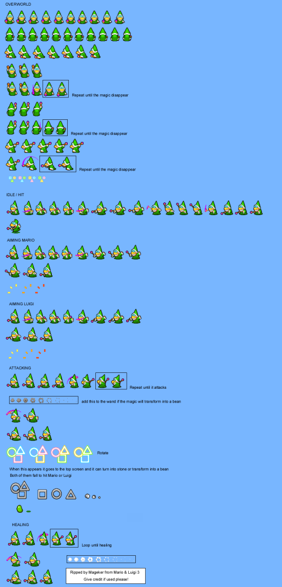 Mario and Luigi Bowsers Inside Story Enemies Magifoofa