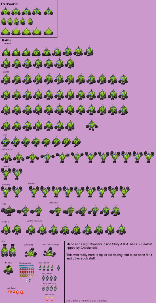 Mario and Luigi Bowsers Inside Story Enemies Mechawful