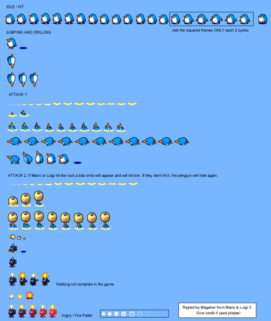Mario and Luigi Bowsers Inside Story Enemies Pendril