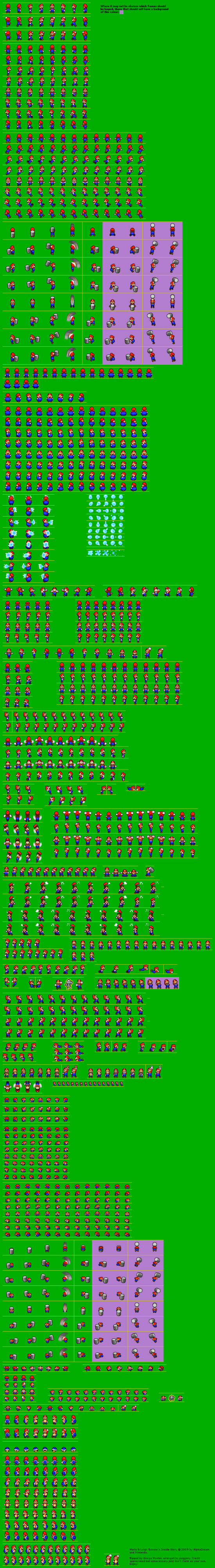 Mario and Luigi Bowsers Inside Story Playable Characters Mario