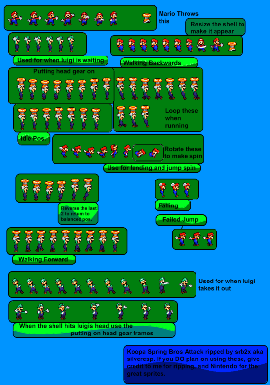 Mario and Luigi Bowsers Inside Story Playable Characters jump helmet