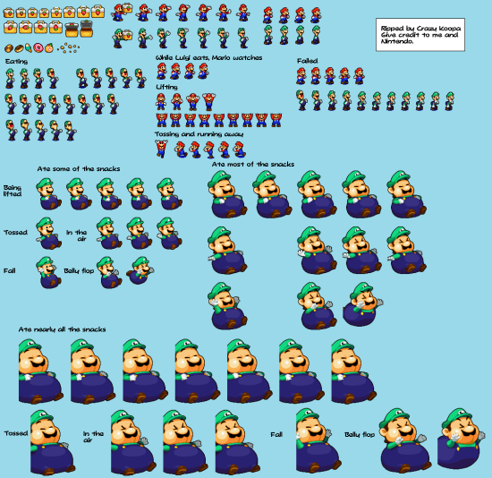 Mario and Luigi Bowsers Inside Story Playable Characters snack basket