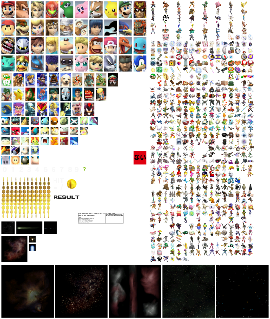 Super Smash Bros Brawl renders roll call