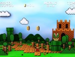 Super Mario Bros 1 NES 3D HD wallpaper