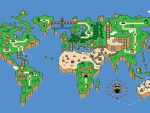 Super Mario World Earth Map HD wallpaper