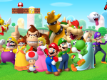 Super Mario Crew HD wallpaper