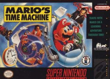 Mario's Time Machine SNES maps